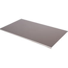 CECILUÌ Stainless Steel Rolling Board for Kneading, Non-Slip Mat, Professional Chopping Board, Various Sizes, Pizza Boards Countertop, Tables Accessories Pastry Shop (85 x 57.3 cm)
