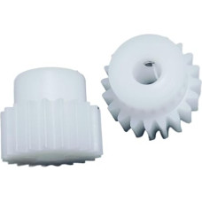 GTPBAO 2 Stück 0,5 m zylindrisches Zahnrad mit Schritt 0,5 Modul 45 Zähne Kunststoff Stirnrad Ritzel 3 mm 3,17 mm 4 mm 5 mm 6 mm 8 mm Bohrung Lenkungshardware(6MM BORE)