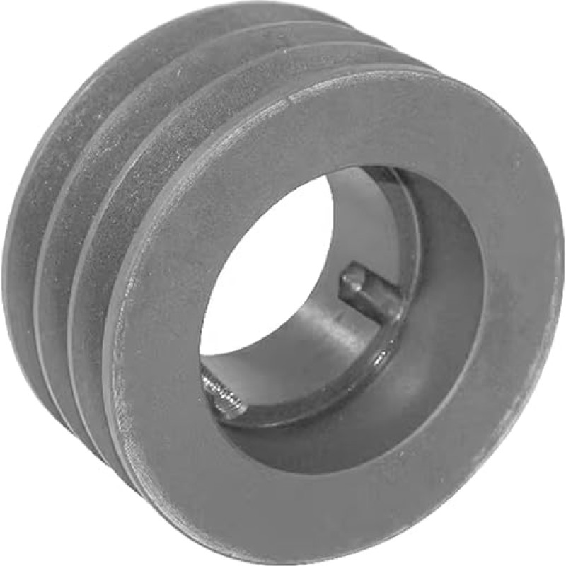 Cyclingcolors 1x Keilriemenscheibe Riemenscheibe mit Taperlock-Bohrung 3 Rille Z SPZ AVX10 Außendurchmesser 136 mm Teilungsdurchmesser 132 mm Gusseisen Baumaschinen Landwirtschaftliche Maschinenbau