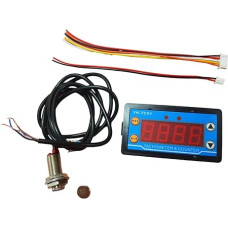 Colcolo skaitmeninis LED tachometras 30-80,000RPM daugiafunkcinis tachometras Skaitmeninis tachometras tekinimo staklėms Tachometras