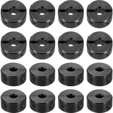 QUARKZMAN 16 Stück Doppelte Spalt-Scheibenklemme Für 3/16