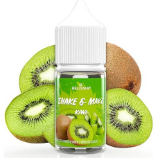 Belissia Shake and Make Kiwi - 30 ml High Dose Food Flavour - for Refilling, for Baking, Food, Drinks, Shakes, DIY & Room Fragrance - Vegan & No Additives