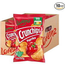 Lorenz Crunchips Peppers 10 x 150 g Be glitimo