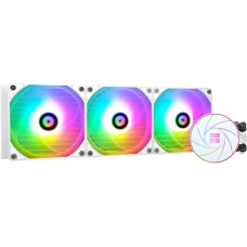 THERMALRIGHT Aqua Elite 360 White ARGB Liquid CPU Cooler, 360 AIO Cooling Range Size, 3 x 120mm PWM Fans, S-FDB Bearings, for AMD/AM4/AM5, Intel LGA1150/1151/1155/1156/1200/2011/1700