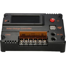 CMG WPC saulės energijos įkrovimo valdiklis 10A20A, USB išėjimas, perjungiamasis maitinimo šaltinis (20A)