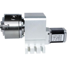 Harmoninis reduktorius Harmoninė pavarų dėžė A 4-osios ašies sukamasis žingsninis variklis CNC indeksavimo galvutė 3/4 žandikaulių 100 mm griebtuvas Keli taikymo scenarijai (be griebtuvo)