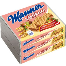 Manner Original Neapolitan Cuts Whole Grain Pack of 3 - 225 g