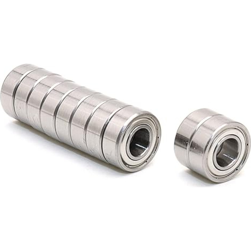 10 STÜCKE R-1960ZZ 6x19x6 Einreihige Rillenkugellager Doppelt Geschirmt