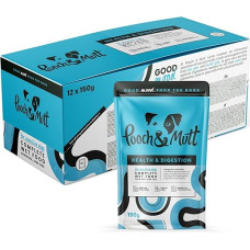 Pooch & Mutt - Vitality & Digestion Wet Dog Food (Grain Free), Turkey and Herring, 12 x 150g