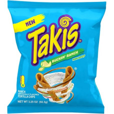 Takis Bucking Ranch 92.3 g (1 x pack) – New Taste – Viral TikTok Trend (Ranch Flavour)
