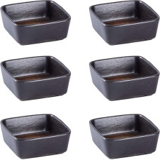Dipping Bowls Exquisite Ceramic Dip Mini Bowls Set of 6 Soy Sauce Dish/Bowls, Condiments Server Dishes Good for Ketchup, Soy Sauce, Sushi, Dried Fruit Appetizer Plates (Color : D) (E)