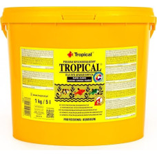 TROPICAL Main (dribsnių maistas visoms dekoratyvinėms žuvims, pakuotė 1 x 5 l)