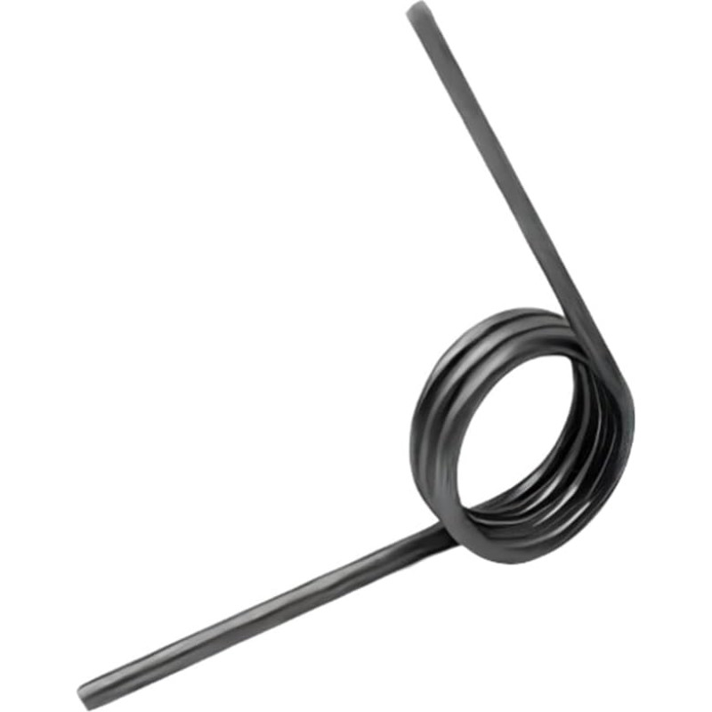 Torsionfeder 10 Stück rechtsdrehende Spiraltorsionsfedern, Drahtdurchmesser 2 mm, Außendurchmesser 15 mm, Winkel 60°/90°/120°/180°(2x15mm-3 posūkiai-60°)
