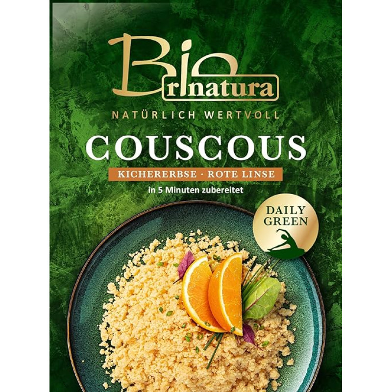 COUSCOUS Avinžirnių lęšiai Bio Rinatura, 400 g