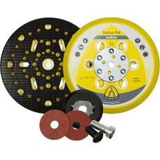 Klingpsor 320488 HST 555 Multi-Hole Support Plate for Random Orbital Sander, Diameter 150, Morbido, 1