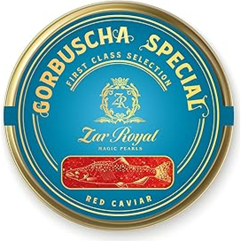 Gorbuscha Special | Raudonieji perlai | Raudonieji kuprotųjų lašišų ikrai | Pirmosios klasės pasirinkimas | 100 g | Pristatymas per 24 valandas
