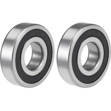 išteklių žemėlapis 2 giliojo griovelio rutulinių guolių pakuotė su dvigubu sandarinimu 6306-2RS 30 mm x 72 mm x 19 mm, chromuotas plienas P6 (ABEC3)