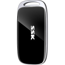 SSK External SSD 2TB Portable SSD Hard Drive External up to 2000MB/s, USB 3.2 Gen 2x2 External SSD for iPhone 15/16 PRO/Mac/Phone OTG/Laptop/PC and Game Console with LED Indicator