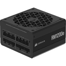 CORSAIR RM1200e (2023) Visiškai modulinis ATX maitinimo šaltinis su 12 V-2x6 kabeliais, mažo triukšmo lygio, atitinkantis ATX 3.1 ir PCIe 5.1 reikalavimus, 
