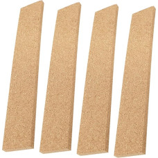 Gadpiparty Cork Stripes Wall Sticker Board Stripes Office Pack of 4