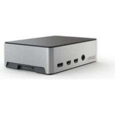 Flirc Raspberry Pi Case - Aluminium Case 4, Silver/Black