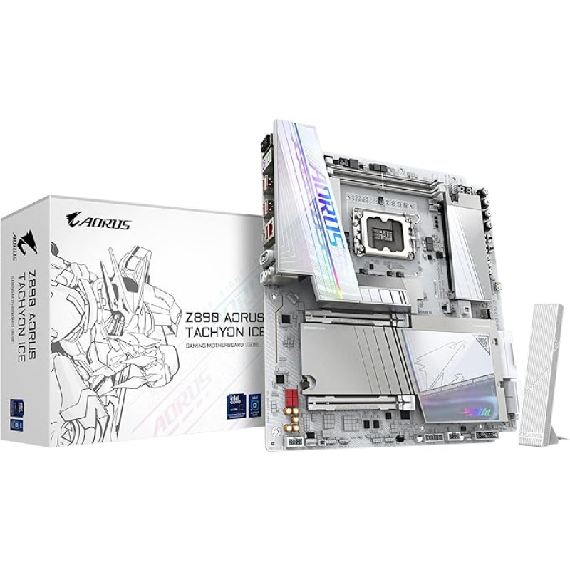 GIGABYTE Z890 AORUS Tachyon Ice pagrindinė plokštė - 