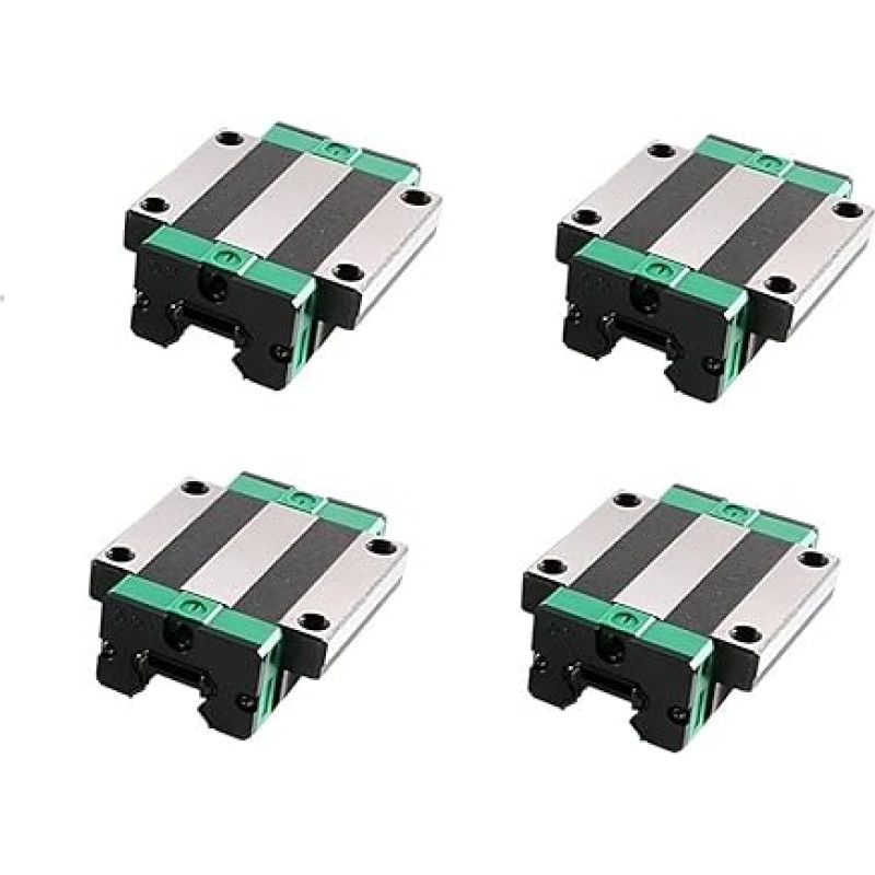Professionelle 2 STÜCKE HGR20 HGR15 Platz Linearführungsschiene + 4 STÜCKE Gleitlagerblock HGH15CA HGW15CA HGH20CA HGW20CA HGW20CA