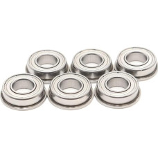 WHVAVFQI 6 Stück Miniatur-Flanschlager F6200/F6201/F6202/F6203/F6204/F6205/F6206/F6207 P5 Hochgeschwindwindigkeits-Flanschkugellager(F6207 P5)