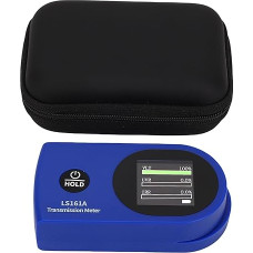 Langų plėvelės testeris, LS161A šviesos pralaidumas 1400 Nm infraraudonųjų spindulių 365 nm violetinės spalvos 380-760 nm visos juostos matomas automobilių langų atspalvių matuoklis