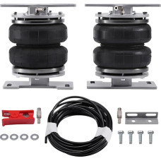 Luftfederung Luftfeder Kompatibel Mit Isuzu Für D-Max 2WD 4WD 2020 2021 2022 2023 2024, Hinterrad-Luftfederbalg-Aufhängungs-Ladehilfe-Kit, Luftfederbalg