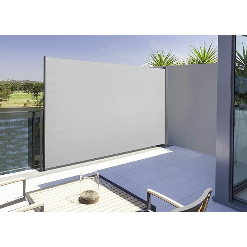 Gartenfreude 2500/1600/105 SIDE markizė 300 x 9 x 160 cm šviesiai pilka