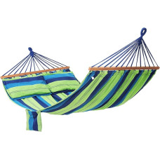 SONGMICS hammock with 2 cushions, lying area approx. 210 x 150 cm, load capacity up to 300 kg GDC22L