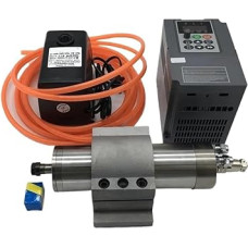 5,5 kW 220 V ER25 24000 U/min 125 mm wassergekühlter Spindelmotor + 5,5 kW VFD + 75 W Wasserpumpensatz