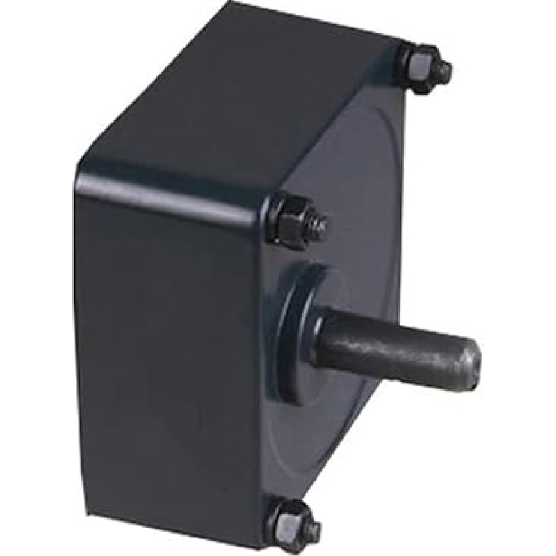 VAYEODEYU Untersetzungsgetriebe, 70 x 70 mm Flanschgetriebe, 10 mm Welle, 4 mm Passfedernut, 3:1-150:1 Übersetzungsverhältnis, Drehzahlregulierungsmotor, Getriebe, mehrere Drehmomente(7.5K)