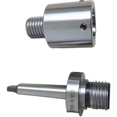 Bohrfutteradapter for die Holzbearbeitung, M33 x 3,5-Gewinde, mit Morse-MT2-Kegelsitz Nr. 2(MT2-1inch 8TP)