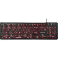 Perixx PERIBOARD-317RGB USB Backlit Keyboard - Capital Letter with RGB LEDs - UK Layout