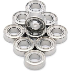 10 Stücke SR156ZZ Edelstahl Kugellager 4,762x7,938x3,175 ABEC-7 Kugellager