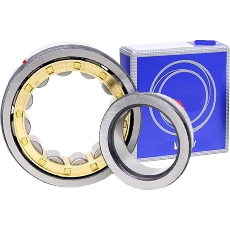 PWQBABJWL 1 Stück Zylinderrollenlager N NU NJ 1028 1030 1032 1034 1036 1038 EM Hochgeschwindwindigkeits-Präzisionslager(N1030EM 150x225x35)