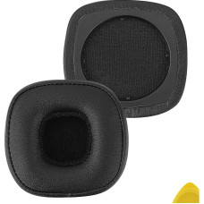 Geekria QuickFit Replacement Ear Pads for Marshall Major IV, Major 4 Headphones Ear Pads, Headset Ear Pads, Ear Cups Cover Repair Parts (Black)