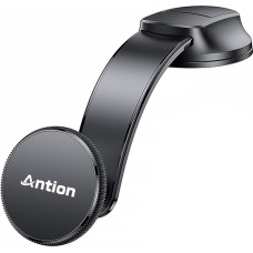 Antion Car Mobile Phone Holder for MagSafe Magnetic Mobile Phone Holder with Suction Cup Car Holder 20 Strong Magnet Bendable Memory Aluminium Arm 360° Rotation Car Mobile Phone Holder for iPhone 15