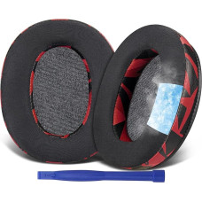 SOULWIT Cooling Gel Replacement Ear Pads for Sony WH-XB910 XB910N Extra Bass Noise Cancelling Headphones for Sony WHXB910N Wireless Bluetooth Headset Pad with Ice Silk Fabric, High Density Noise