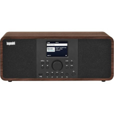 Imperial DABMAN i205 Internet Radio/DAB+ (2 × 15 Watt, Streaming Services, Bluetooth, Web Radio, FM Radio, Colour Display, App Control, Alarm Clock) - Wood Look