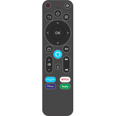 ZUMKUNM Smart Voice Replacement Remote Control (3rd Gen) with TV Controls, Suitable for Fire TV Stick (Lite, 2nd Gen, 3rd Gen, 4K), Fire TV Cube (1st Gen and Later) and Fire TV (3rd Gen) with Backlight