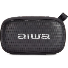 AIWA BS-110BK Portable Speaker, Black, Bluetooth