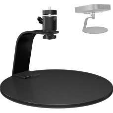 Desktop Mini Projector Stand, 360° Rotation, Adjustable Projector Stand, Portable Small Projector Mount, Adjustable Angle, Tilt, Projector Shelf, Compatible with XGIMI, Epson, Nebula,