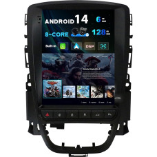 SXAUTO - [6G+128G] - Android 11 IPS Car Radio Suitable for Excelle GT/XT Astra J (2006-2016) - Wireless Carplay/Android Auto/DSP - LED Camera + Mic - DAB SWC WiFi Fast-Boot 360-Camera BT - 2 DIN 9.7