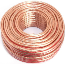 Speaker Cable Transparent 2 x 4.00 mm² 50 m Ring