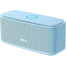 DOSS Bluetooth Speaker, SoundBox Music Box with Bluetooth 5.0, Full Range Driver, 20H Playtime, Touch Control, IPX5 Waterproof, Bluetooth Box for Mobile Phone, Home, Garden, Travel - T-Blue