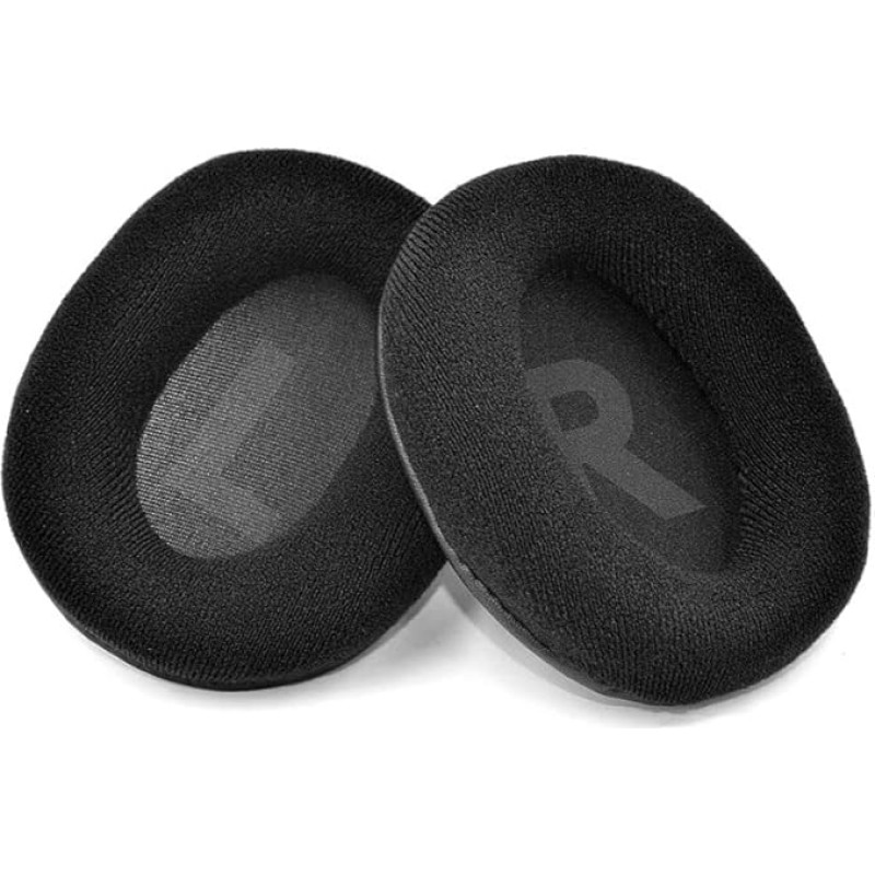 Yaowanguan Ear Pads Replacement Pads for Logitech G Pro/G Pro X/G PRO X 2 Gaming Headsets, Velour Black Repair Headphones Earmuffs/Ear Protection/Ear Cups 1 Pair