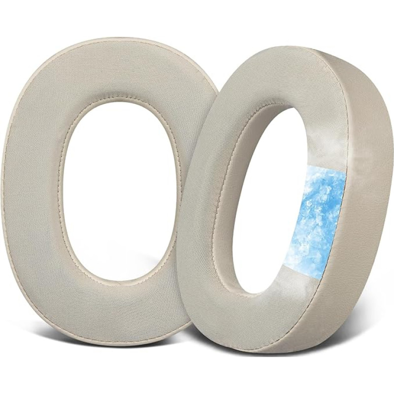 SOULWIT Cooling Gel Replacement Ear Pads for Jabra Elite 85h Wireless Over-Ear Headphones, Cushion Cushion with Ice Silk Fabric, Noise Isolation Foam